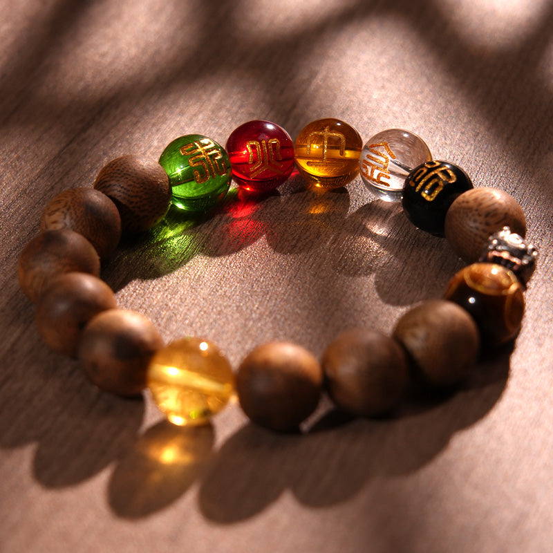 天然沉香手串｜手工香珠，静心相伴