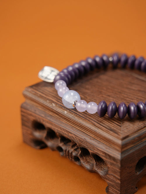 “极光絮语”紫阙归元-合香珠手串