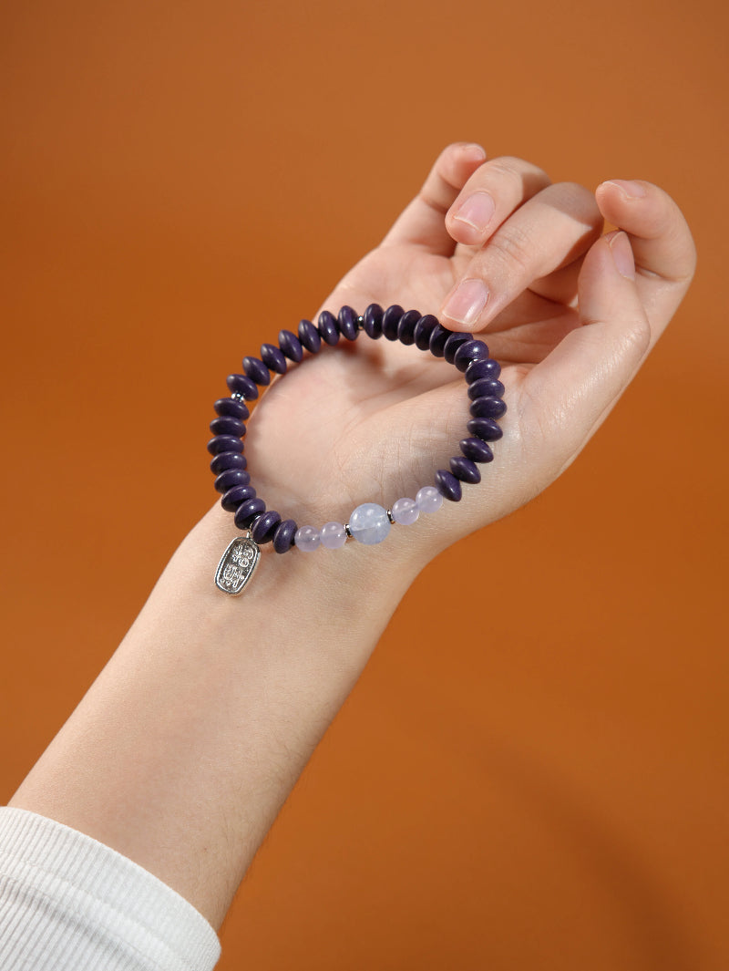 “极光絮语”紫阙归元-合香珠手串