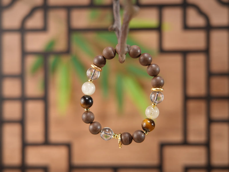 “黄芪方”天年香-合香珠手串