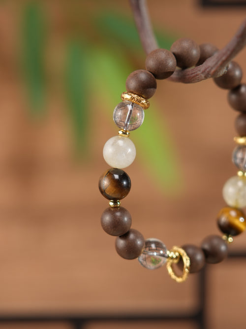 “黄芪方”天年香-合香珠手串