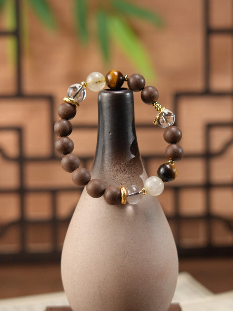 “黄芪方”天年香-合香珠手串