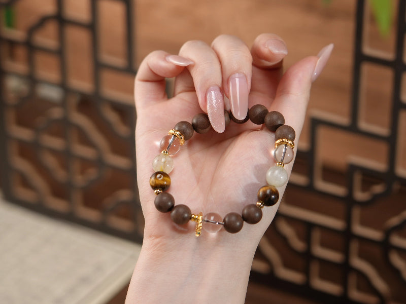 “黄芪方”天年香-合香珠手串