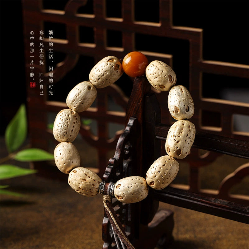 五眼六通菩提子手串，通窍明目，调和不平