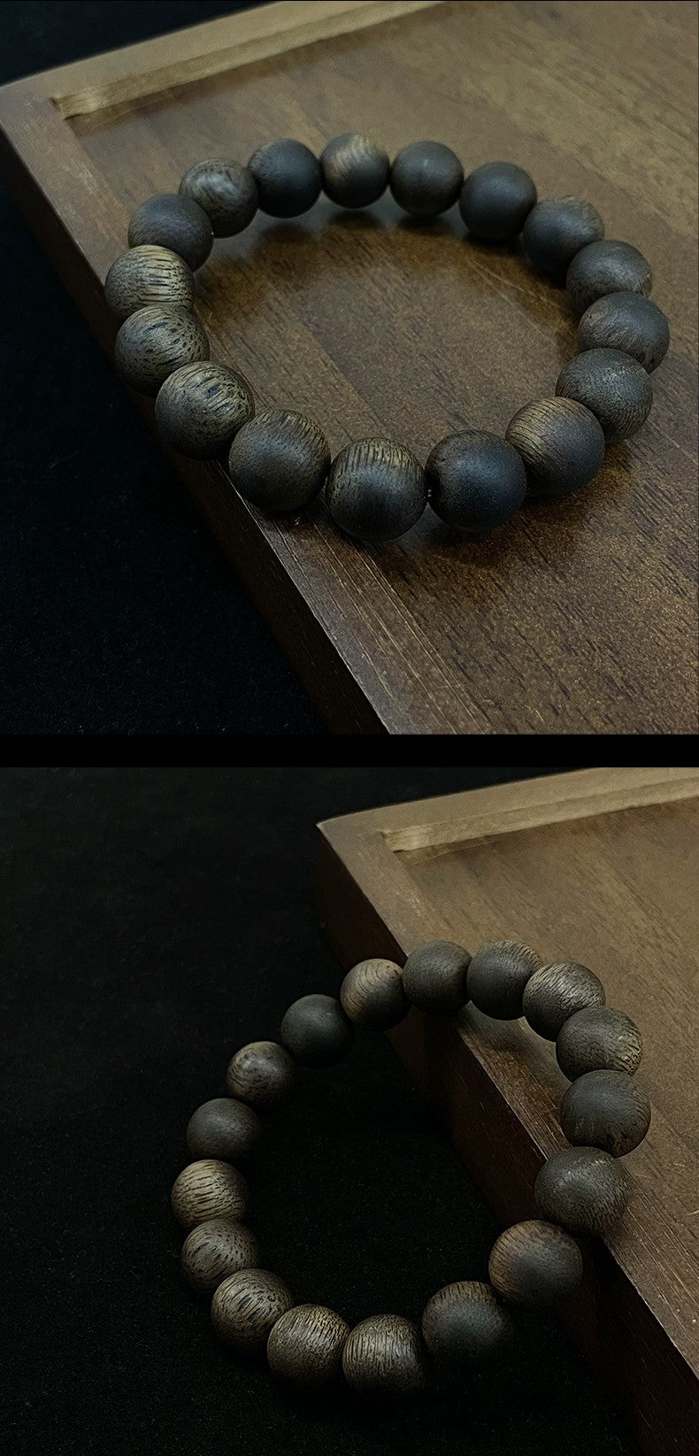 奇楠沉香圆珠手串