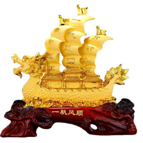 一帆风顺招财开业大吉摆件-打通你的财富磁场，让钱追着你跑