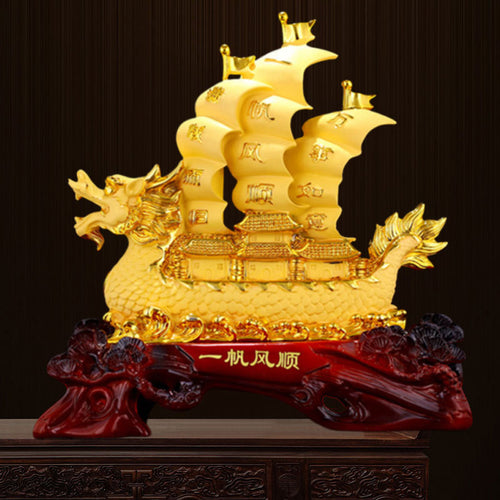 一帆风顺招财开业大吉摆件-打通你的财富磁场，让钱追着你跑