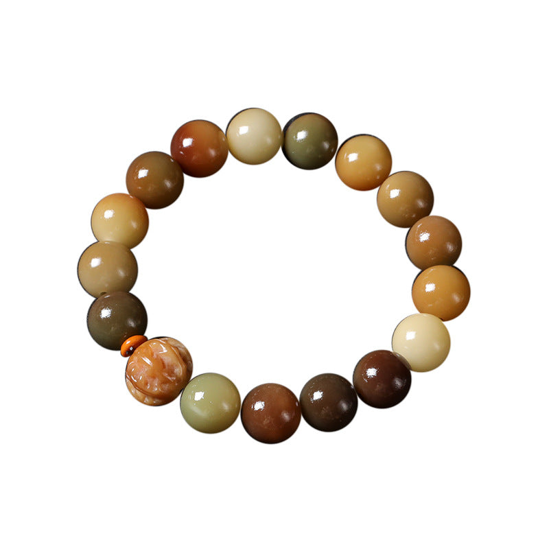 “祝您平衡与力量”敦煌菩提根手串