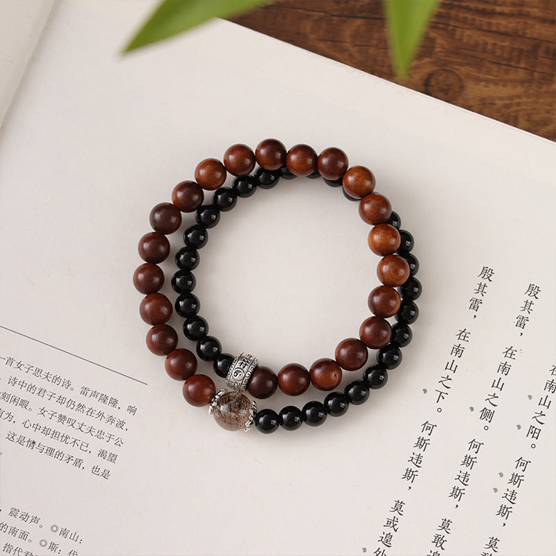 黑晶超七雷击木黑曜石