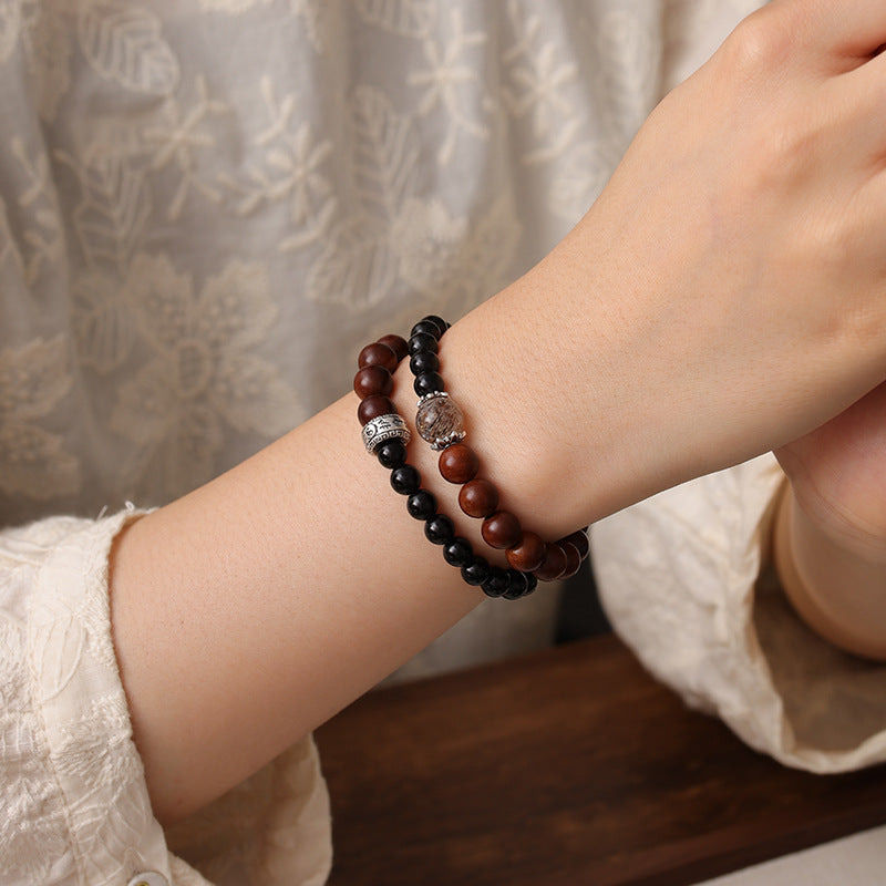 黑晶超七雷击木黑曜石