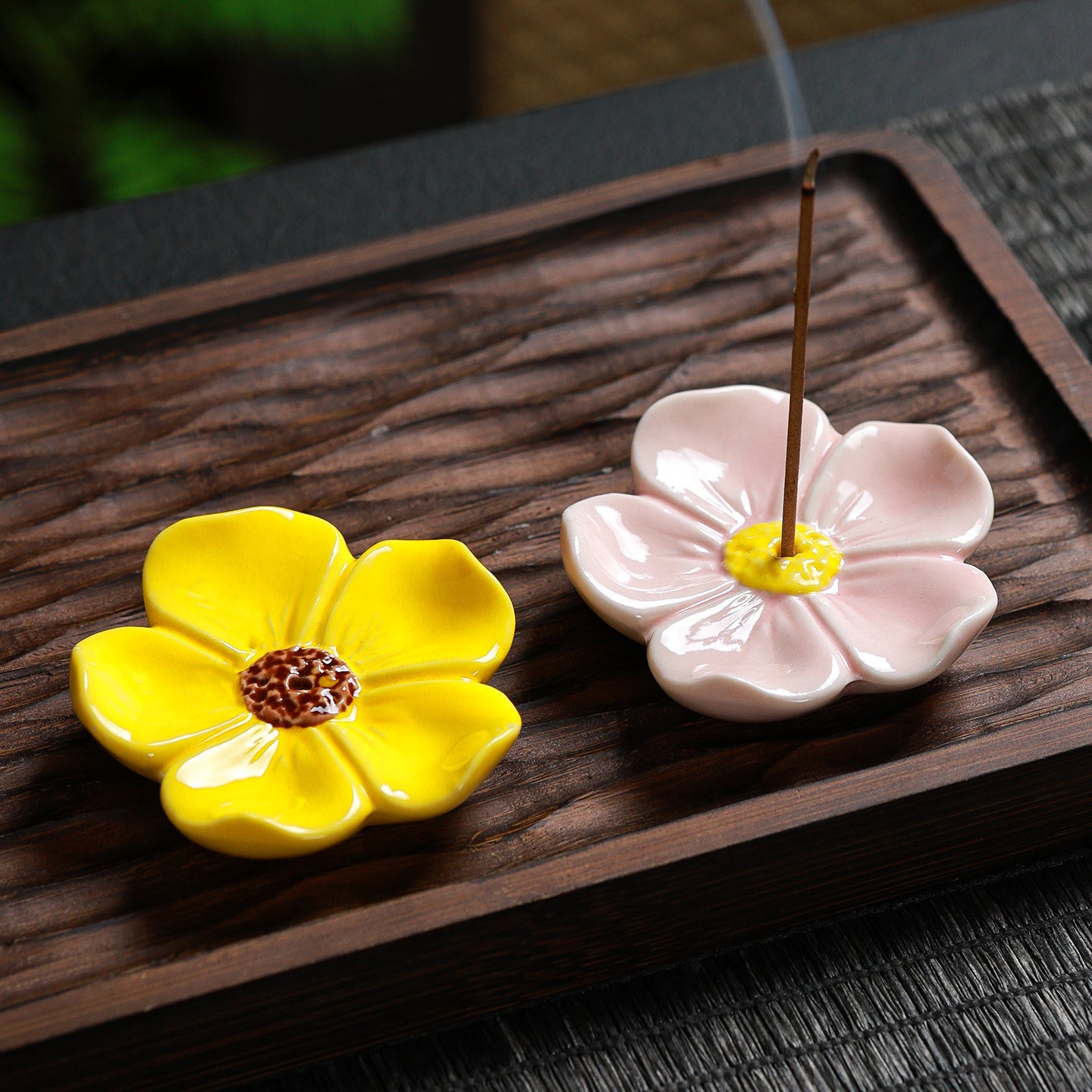 花朵线香香插底座