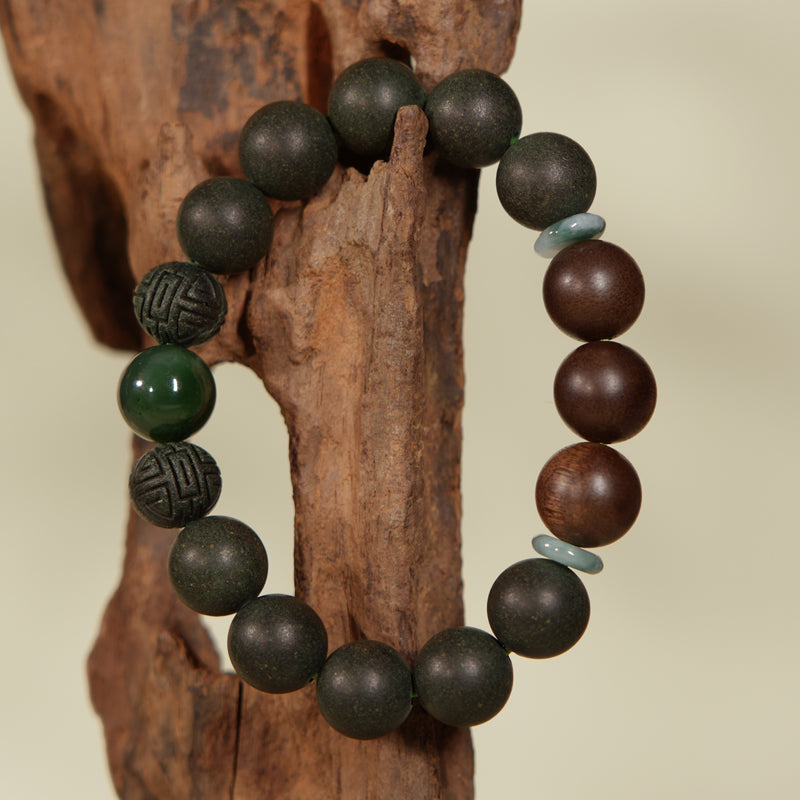 传统东方香道 + 非遗工艺 + 天然草本香氛饰品手串