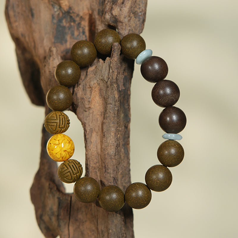 传统东方香道 + 非遗工艺 + 天然草本香氛饰品手串